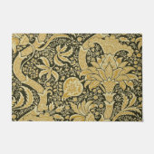Golden Indian Pattern, William Morris Fußmatte (Vorderseite)