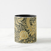 Golden Indian Pattern, William Morris Tasse (Zentrum)