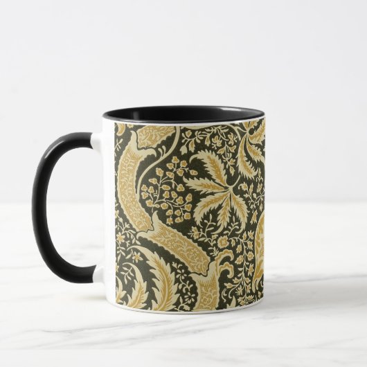 Golden Indian Pattern, William Morris Tasse (Links)