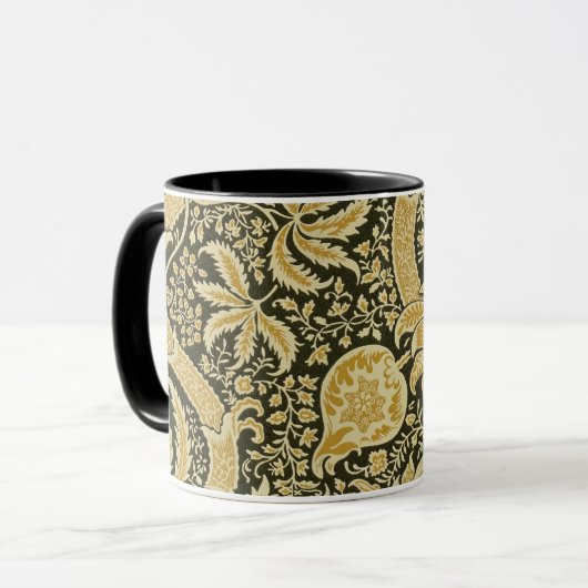 Golden Indian Pattern, William Morris Tasse (Vorderseite Links)
