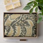 Golden Indian Pattern, William Morris Tissue Paper Seidenpapier (Geschenk)