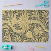 Golden Indian Pattern, William Morris Tissue Paper Seidenpapier (Basteln)
