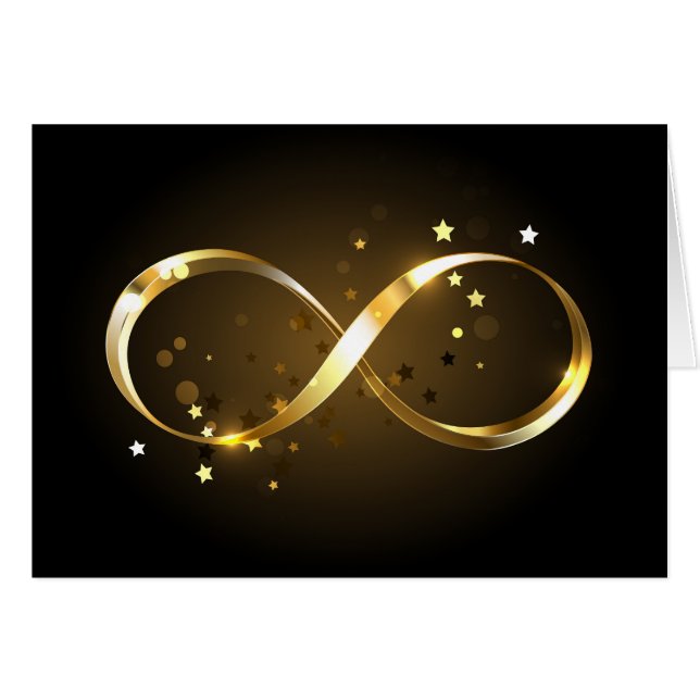Golden Infinity Symbol (Vorderseite (Horizontal))