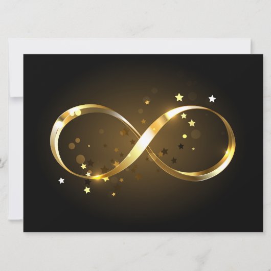 Golden Infinity Symbol Ankündigung (Vorderseite)
