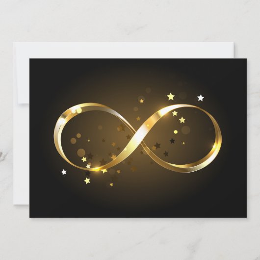 Golden Infinity Symbol Ankündigung (Vorderseite)