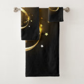 Golden Infinity Symbol Badhandtuch Set (Insitu)