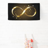 Golden Infinity Symbol Banner (InSitu)