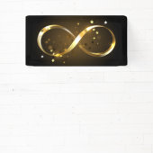 Golden Infinity Symbol Banner (InSitu)