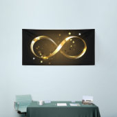 Golden Infinity Symbol Banner (Messeveranstaltung)