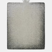 Golden Infinity Symbol Banner-Ornament Silber (Rückseite)