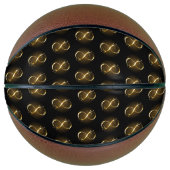 Golden Infinity Symbol Basketball (Vorderseite)