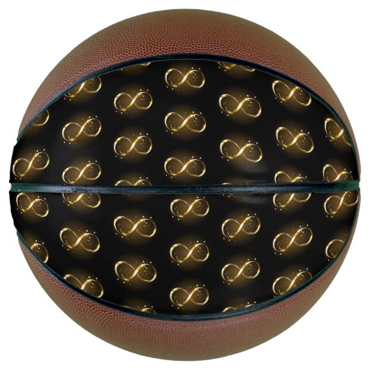 Golden Infinity Symbol Basketball (Vorderseite)