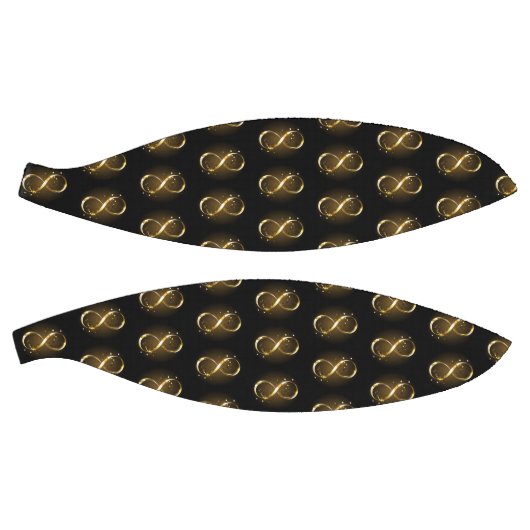 Golden Infinity Symbol Basketball (Panele)