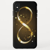 Golden Infinity Symbol Case-Mate iPhone Hülle (Rückseite)