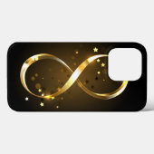 Golden Infinity Symbol Case-Mate iPhone Hülle (Rückseite (Horizontal))