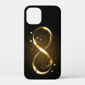 Golden Infinity Symbol Case-Mate iPhone Hülle (Rückseite)