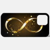 Golden Infinity Symbol Case-Mate iPhone Hülle (Rückseite (Horizontal))
