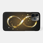 Golden Infinity Symbol Case-Mate iPhone Hülle (Rückseite (Horizontal))