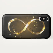 Golden Infinity Symbol Case-Mate iPhone Hülle (Rückseite (Horizontal))