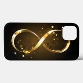 Golden Infinity Symbol Case-Mate iPhone Hülle (Rückseite (Horizontal))
