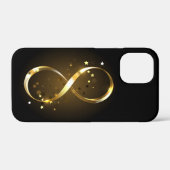 Golden Infinity Symbol Case-Mate iPhone Hülle (Rückseite (Horizontal))