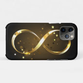 Golden Infinity Symbol Case-Mate iPhone Hülle (Rückseite (Horizontal))
