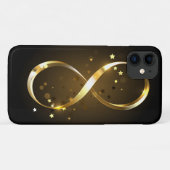 Golden Infinity Symbol Case-Mate iPhone Hülle (Rückseite (Horizontal))