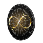 Golden Infinity Symbol Dartscheibe (Vorderseite rechts)