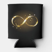 Golden Infinity Symbol Dosenkühler (Vorderseite)
