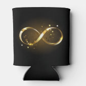 Golden Infinity Symbol Dosenkühler (Rückseite)