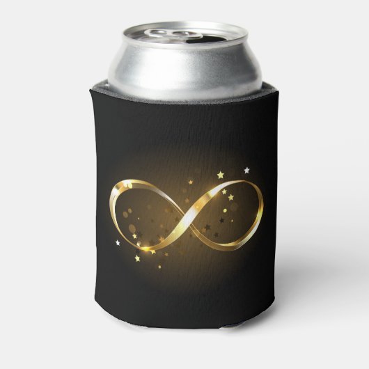Golden Infinity Symbol Dosenkühler (Kanne Rückseite)