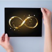 Golden Infinity Symbol Flyer (Hand)