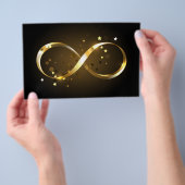 Golden Infinity Symbol Flyer (Handgriff)