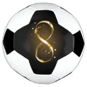 Golden Infinity Symbol Fußball (Gedreht)