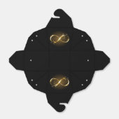 Golden Infinity Symbol Geschenkschachtel (Ungefaltet)