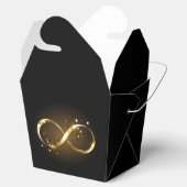 Golden Infinity Symbol Geschenkschachtel (Geöffnet)