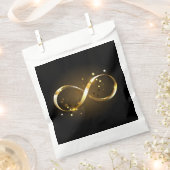 Golden Infinity Symbol Geschenktütchen (Ausgeschnitten)