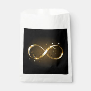 Golden Infinity Symbol Geschenktütchen