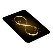 Golden Infinity Symbol Magnet (Rechte Seite)