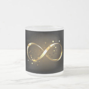 Golden Infinity Symbol Mattglastasse