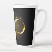 Golden Infinity Symbol Milchtasse (Rechts)