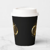 Golden Infinity Symbol Pappbecher (Links)