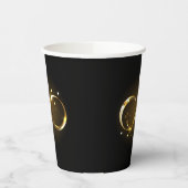 Golden Infinity Symbol Pappbecher (Links)