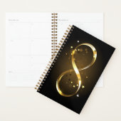 Golden Infinity Symbol Planer (Anzeige)