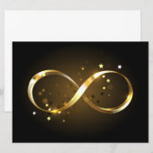 Golden Infinity Symbol Programm (Vorne/Hinten)