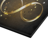 Golden Infinity Symbol Schneidebrett (Ecke)