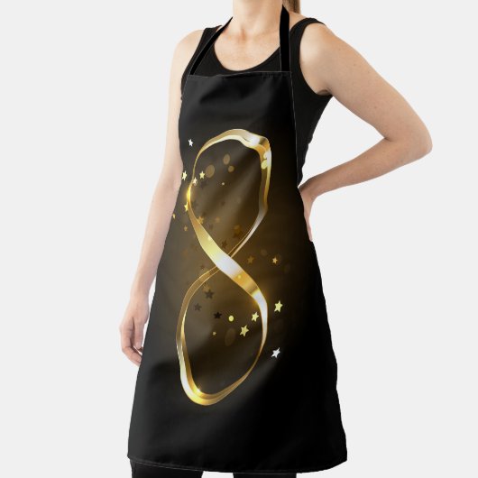 Golden Infinity Symbol Schürze (InSitu)