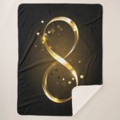 Golden Infinity Symbol Sherpadecke (Vorderseite)
