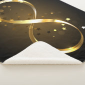 Golden Infinity Symbol Sherpadecke (3/4)