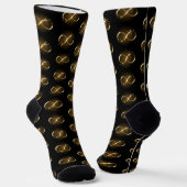 Golden Infinity Symbol Socken (Gewinkelt)
